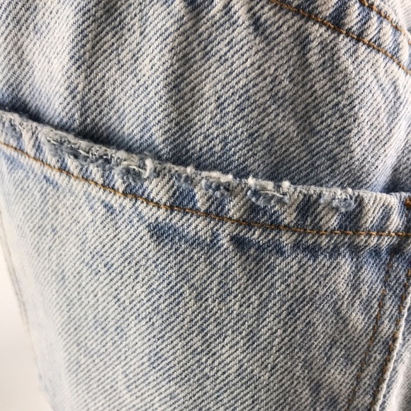 Revice Light Wash Distressed button Fly Jeans Size 26 - Picture 13 of 15